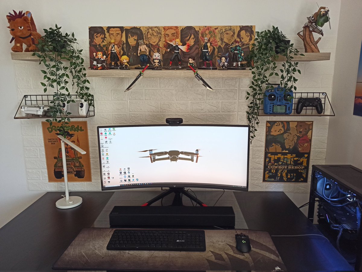 LeGnutr's tweet photo. Clean setup fort games/devs/video montage #setupclean #drone #mrpropre https://t.co/qAEJ2EMete