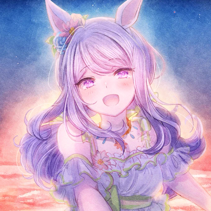 #絵柄が好みって人にフォローされたい創作・二次創作ごちゃ混ぜ雑多アカウントですがよろしければ最近はウマ娘とか原神にハマってます! 