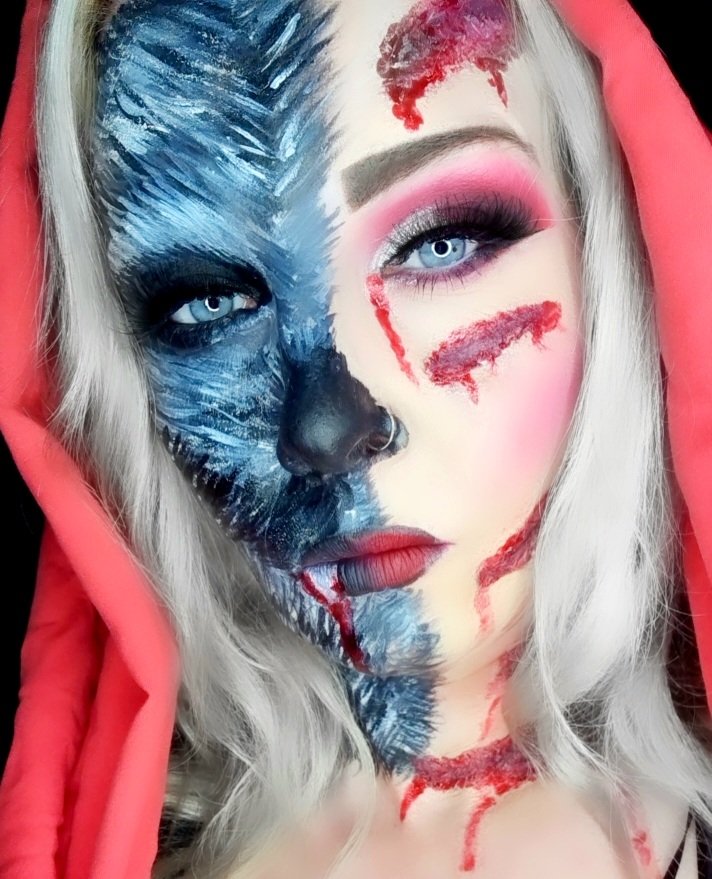 eyesbynee's tweet photo. #makeupartist #makeup #SFXmakeup #makeuplooks #Halloween #littleredridinghood #makeupbyme https://t.co/LVip3YO5O4