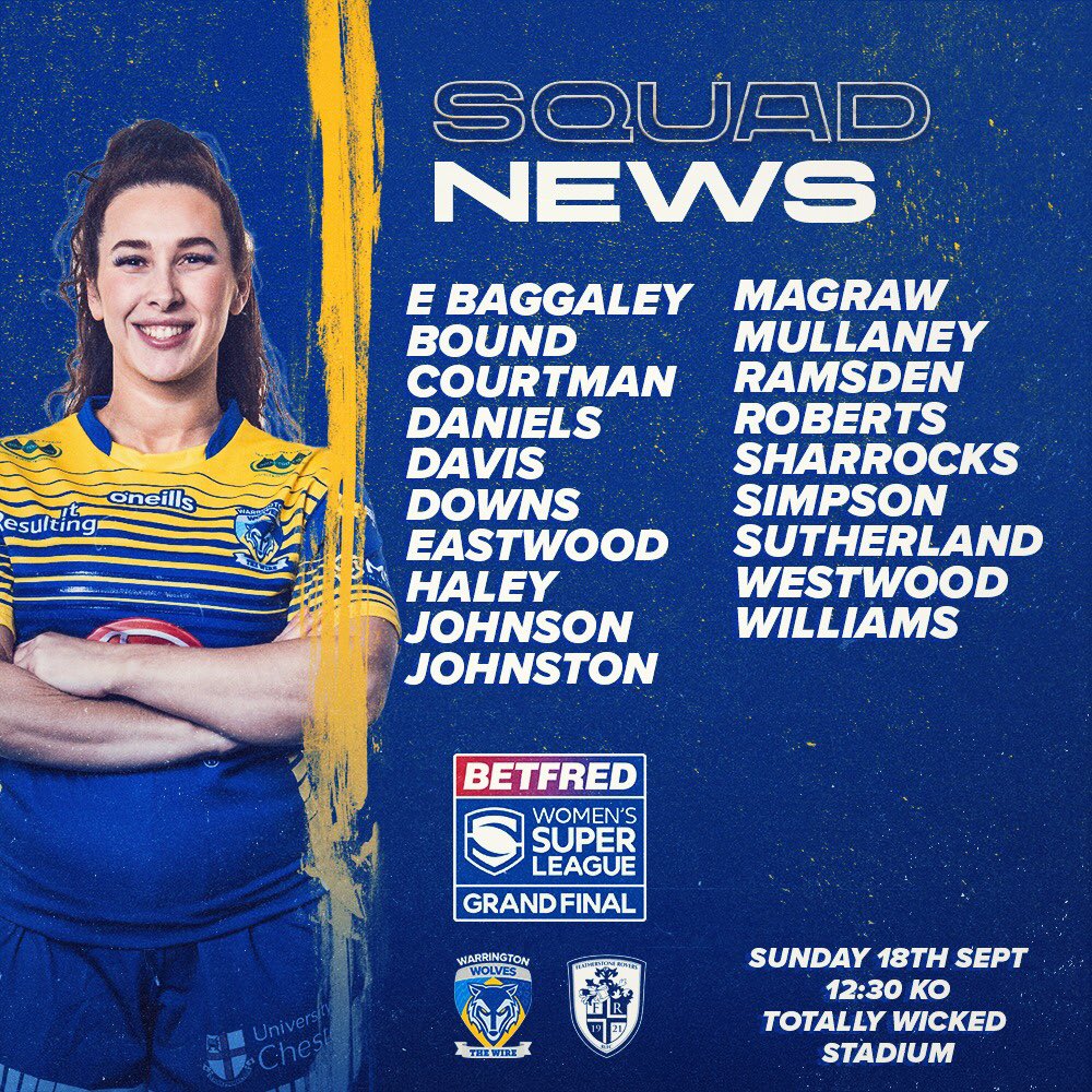 Warrington Wolves Women tweet media