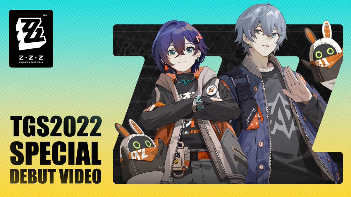 ZZZ_EN's tweet photo. Special Debut Video - "Just Another Day at the Video Store"

"Welcome to Random Play~ Have you decided which tape you want? Please register here... Ah, sorry, this one isn't for rent. Sorry about that... Ahaha..."

https://t.co/NRElBW5tdt

#zzzero #TGS2022 https://t.co/vbNfFF2R9O