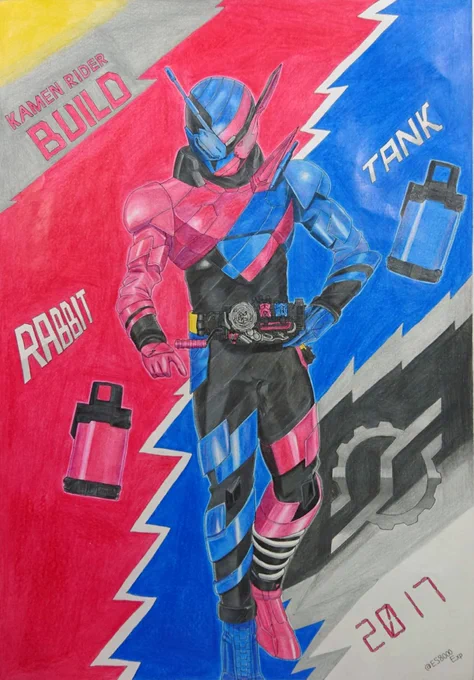 #最近フォローした方は知らない過去絵を晒す 直近2.3年前の作品 