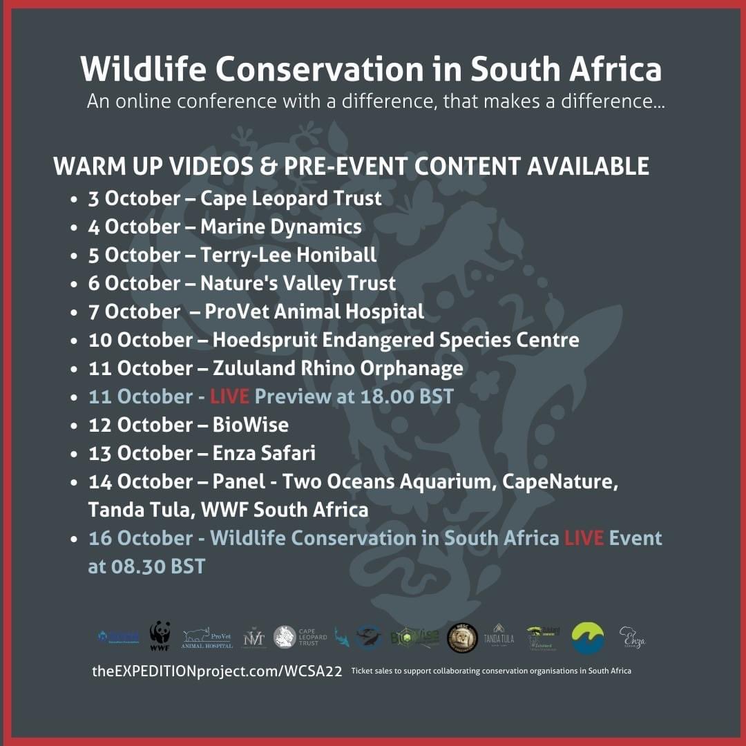 Get involved before, during and after #WCSA22!
theEXPEDITIONproject.com/WCSA22