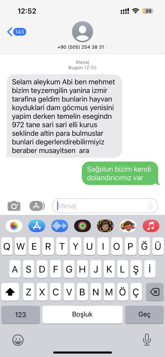 Azıcık esnaf olun tanıdığa gidin.#dolandırıcı