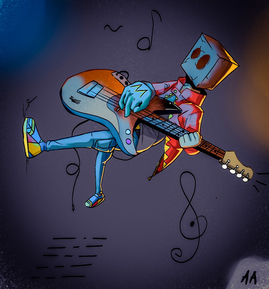 Chara design
#characterdesign #Chara #illustration #digitalpainting #DigitalArtist #digi
#music 
#instrumentals 
#ibisPaintX #ibispaint #ibisart