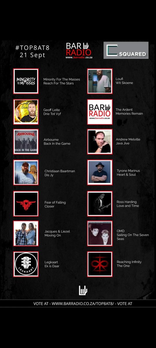 Please go vote Reach For The Stars 🤘, <a href="/barradio/">Rádio Capital Bar</a> barradio.co.za, barradio.co.za/top8at8/ #minorityforthemasses #mftmrocknroll #punk #punkrock #hardrock #alternativerock #rockmusic #rockandroll #heavymetal #metalhead #headbanger #southafricanrock #barradio #top8at8