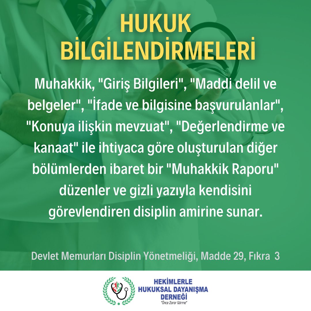 İlk Yayımlandığı Resmi Gazete Tarih/Sayı: 30.04.2021 – 31470 

#HekimlerleHukuksalDayanışmaDerneği #ÖnceZararGörme #hhdd #doktor #hekim #dektek #hukuk #bilgilendirme