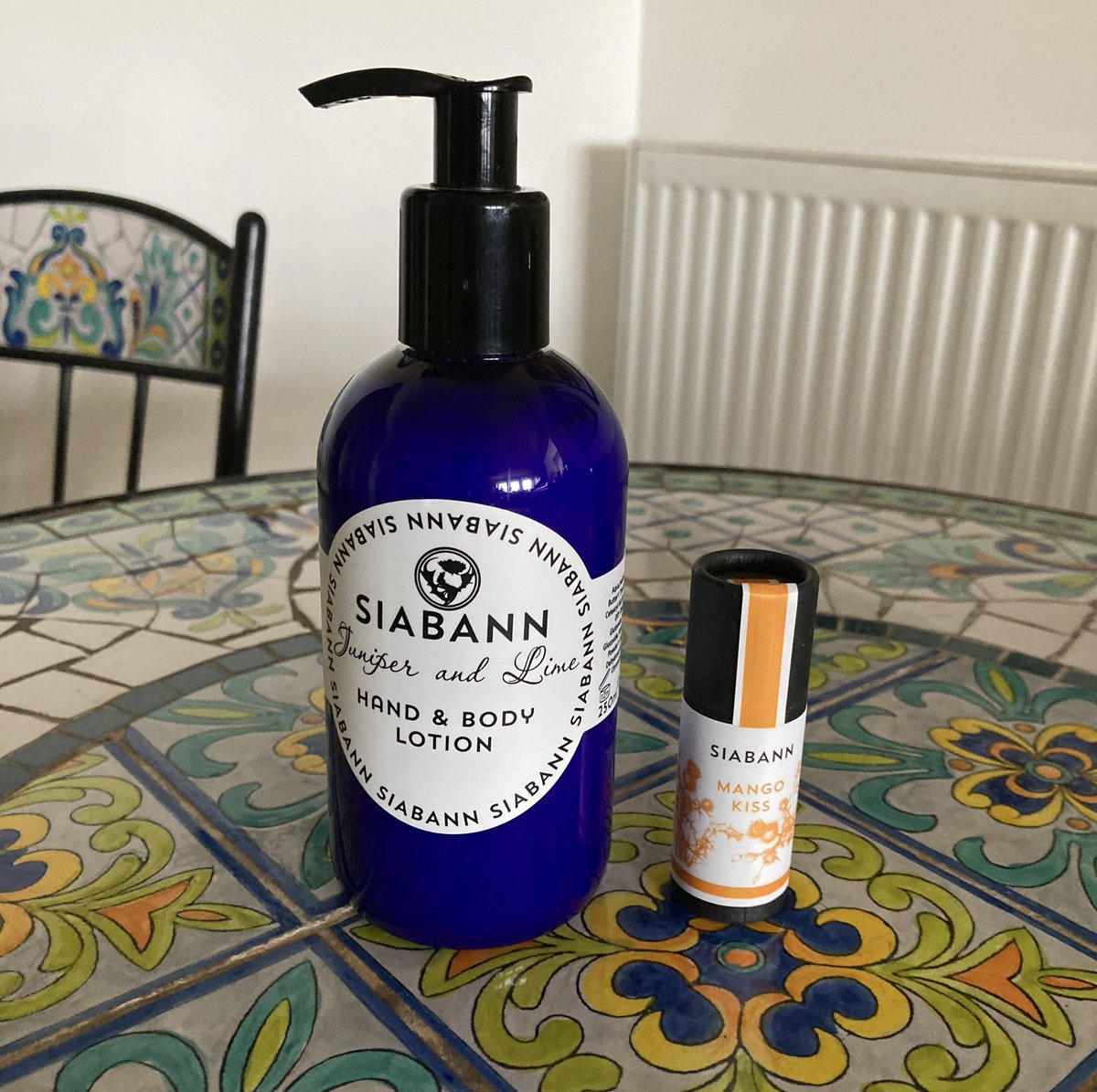 Love these products from Siabann. “Tested on my children…never animals.” Also note how they match my table. 🙂🌱
#crueltyfree #skincare #vegan