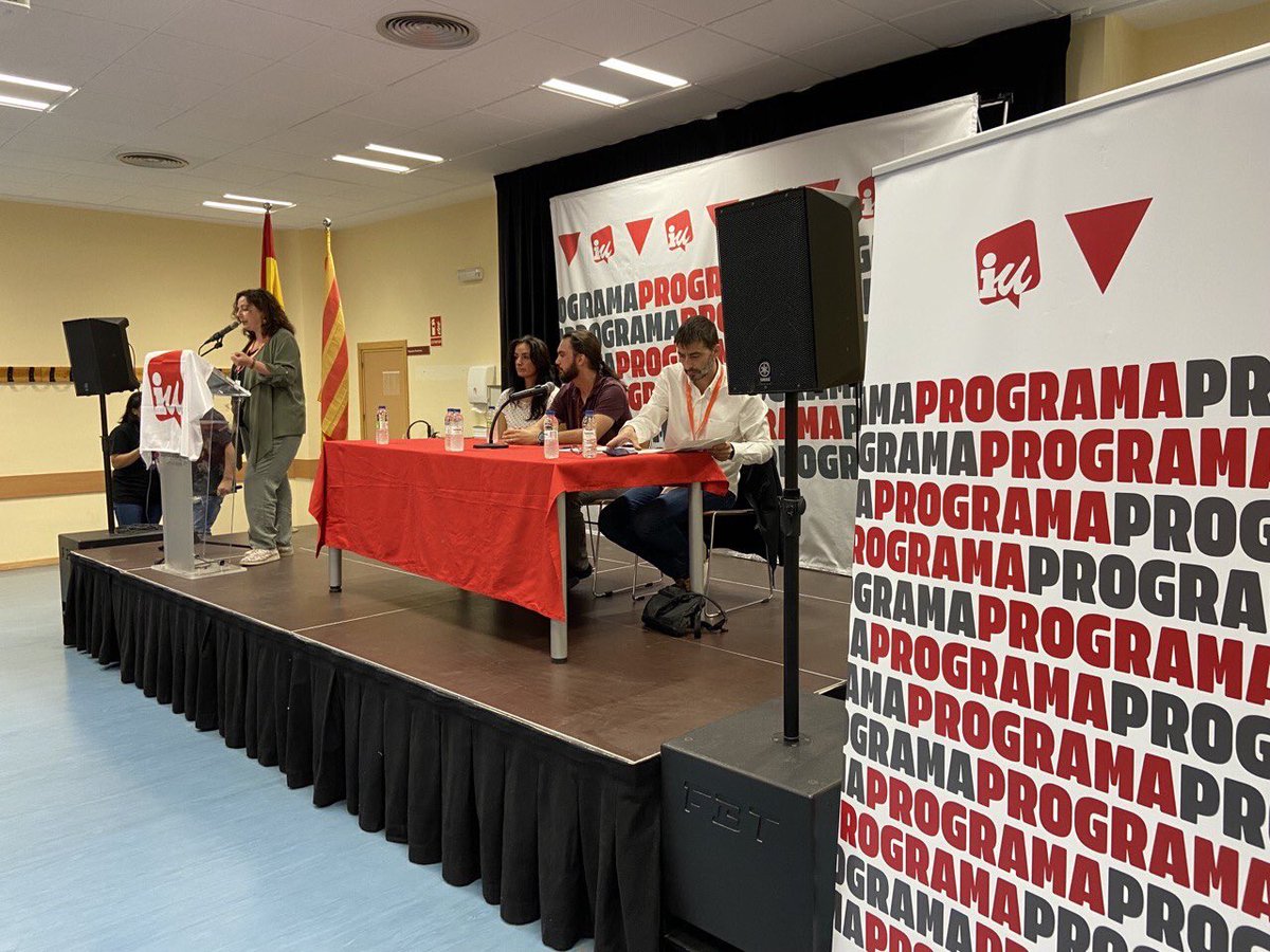 iu_aragon's tweet photo. 🔛Comenzamos la Jornada Programática con nuestra militancia,  movimientos sociales, sindicatos… llegados de todos territorios. 

Junt@s damos el primer paso para elaborar colectivamente el #IUPrograma2023 porque otro Aragón es posible. https://t.co/rpsP8uvpfq