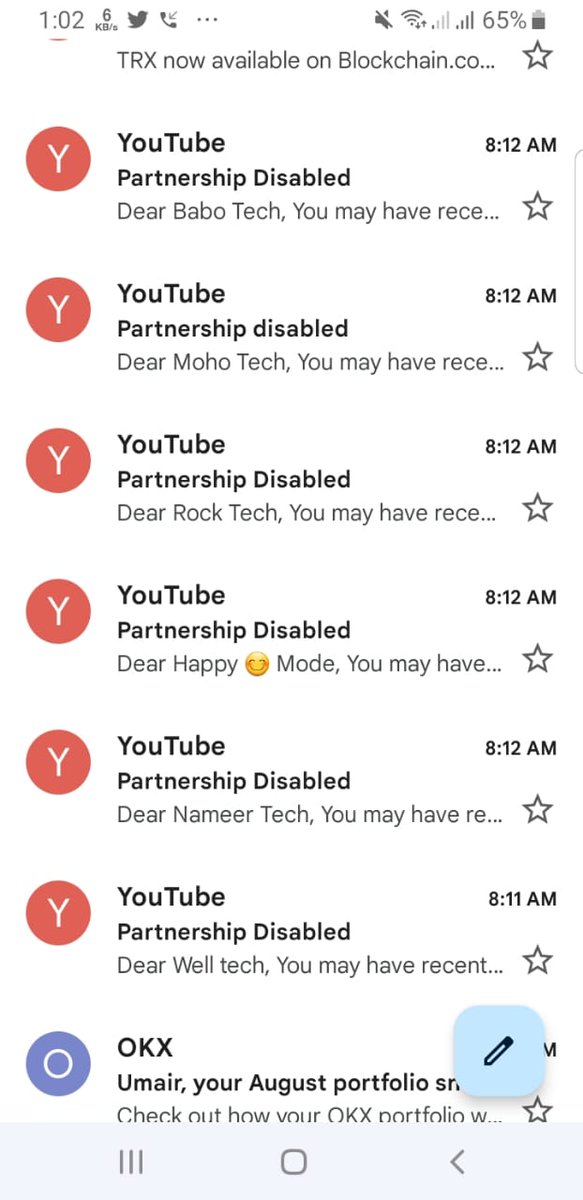 Bignewscrypto's tweet photo. Hey @YouTube !

Check This I Upload daily Vedios Daily Seo On My Vedio Daily Active In My Channel But you Rejected My 5 Channels But Why??
You Have No Rules About Our Hardworking? https://t.co/EDKQA3IFnF