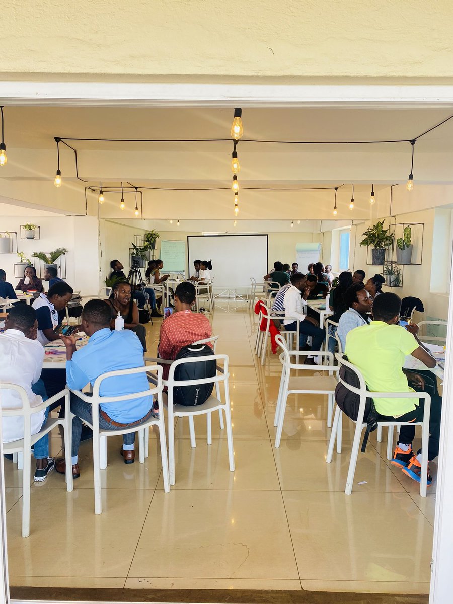 #HappeningNow 
Day 2 of the #GlobalgoalsJam of the 3rd Edition in #Rwanda.

Today we will hear concrete small term actions with long term impact, from the 40 Jammers on SDG 11,12 and 13.

<a href="/globalgoalsjam/">Global Goals Jam</a> <a href="/GreengrantsFund/">Global Greengrants</a> <a href="/WSH_Kigali/">Westerwelle Startup Haus Kigali</a> 

#youthvoicematter