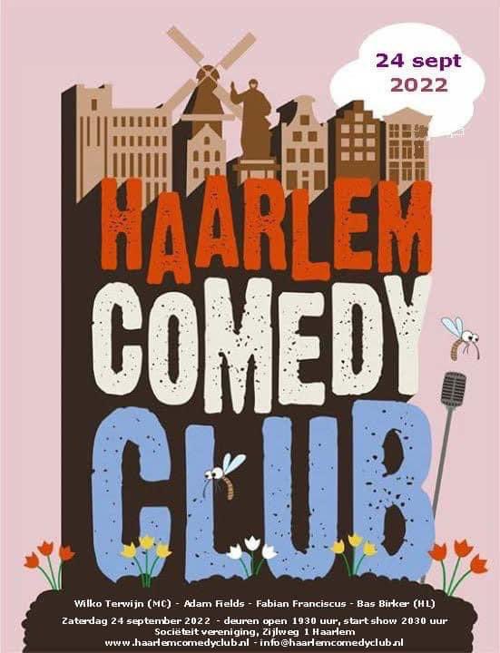 HCC_2015's tweet photo. Nog geen plannen voor aanstaande zaterdag? Maar wel zin in een leuk avondje uit met je partner, vrienden, familie of collega’s? Kom dan gezellig naar de Haarlem Comedy Club?

Tickets zijn te bestellen via https://t.co/9adqjbNP0J

#societeitvereeniginghaarlem #haarlemcomedyclub https://t.co/gGL9DNLrD6
