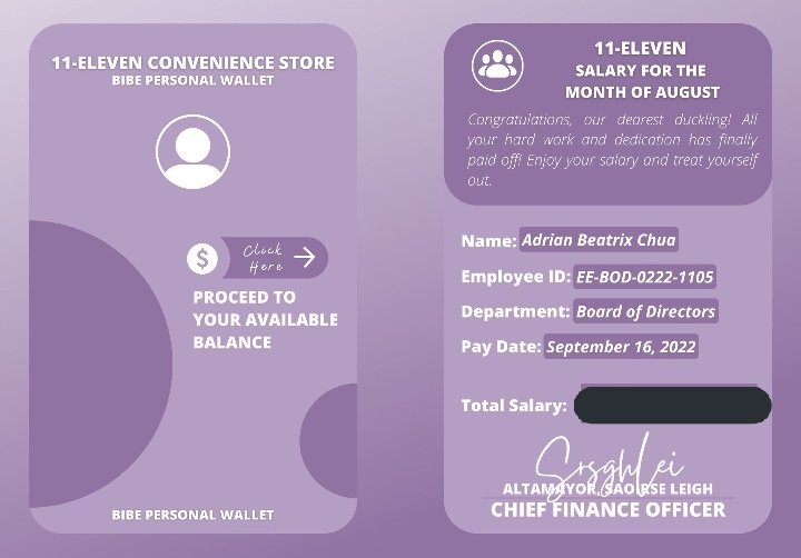 ADRIWORKS's tweet photo. ⠀
〄 ━━━ #ABCUPDATES.
⠀⠀ “ SALARY CHEQUE ”
ㅤㅤㅤ @ELEVEN11RPW
ㅤㅤㅤ https://t.co/AF8VAbGR2D
