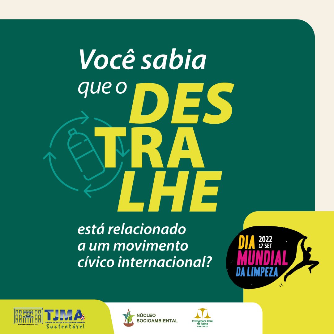 tjmaoficial's tweet photo. #Destralhe - desenvolvido pelo nosso Núcleo Socioambiental, com o apoio das Coordenadorias de Material e Patrimônio; Apoio Administrativo; Manutenção e Equipamentos; Arquivo e Gestão Documental - é feito em paralelo ao #DiaMundialDaLimpeza. https://t.co/4FIUv5TkWm