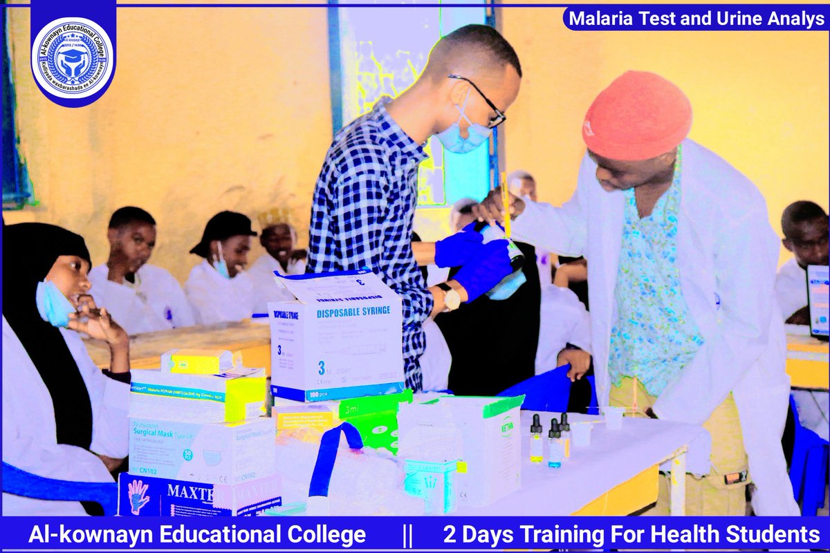 abdiyey086's tweet photo. Important workshop for medical students.

#malaria_test_and_urine_Analys
#al_kownayn_family https://t.co/FcKIobbjxz