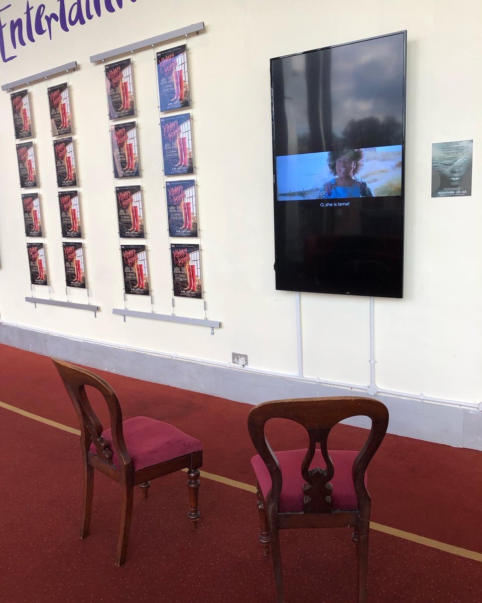 Such a brilliant day at <a href="/QueensTheatreH/">Queen's Theatre Hornchurch</a> yesterday. #BlueprintFestival is a really compelling curation of theatrical treats - GO!

Mesmerised by The Empty Chair by <a href="/Joelichtenstein/">Joe Lichtenstein</a> - down in the spooky bowels of the theatre,
&amp; #shakespeareonsea by trailblazers <a href="/MawaTheatreCo/">Mawa Theatre Company</a> 
YUM!