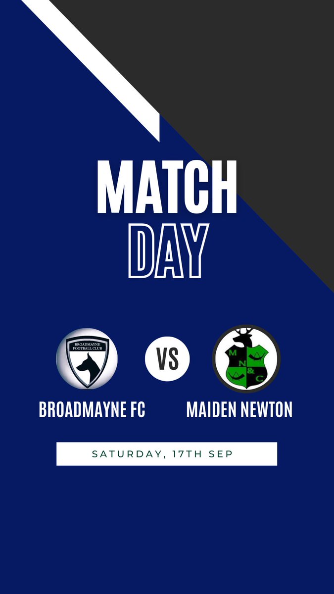BroadmayneFc's tweet photo. Match day 🔥🔥
We play Maiden Newton and Cattistock FC
KO: 3pm
Let’s get a comprehensive victory #utm https://t.co/Kq5m0VTRuW