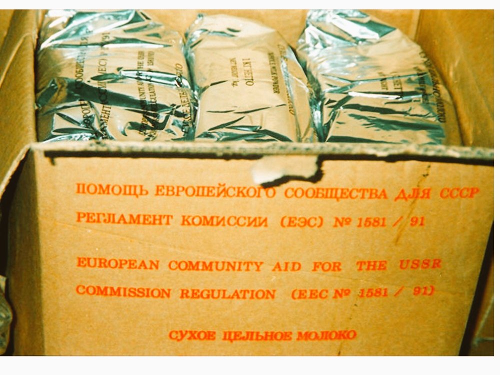 VanberghenEU's tweet photo. During the winter of 1991, the European Community/#Europe provides emergency #food aid to #Russia. #EU 

#cvce https://t.co/nRrMDWLTab