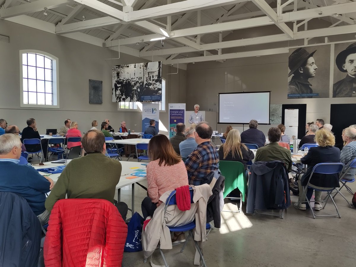 Local mentor <a href="/gavinharte/">Gavin Harte</a> setting the scene on where we are now with the 164 Sustainable Energy Communities in the Dublin &amp; Mid-East Region &amp; the pathway forward for #climateaction locally! #DCAW22