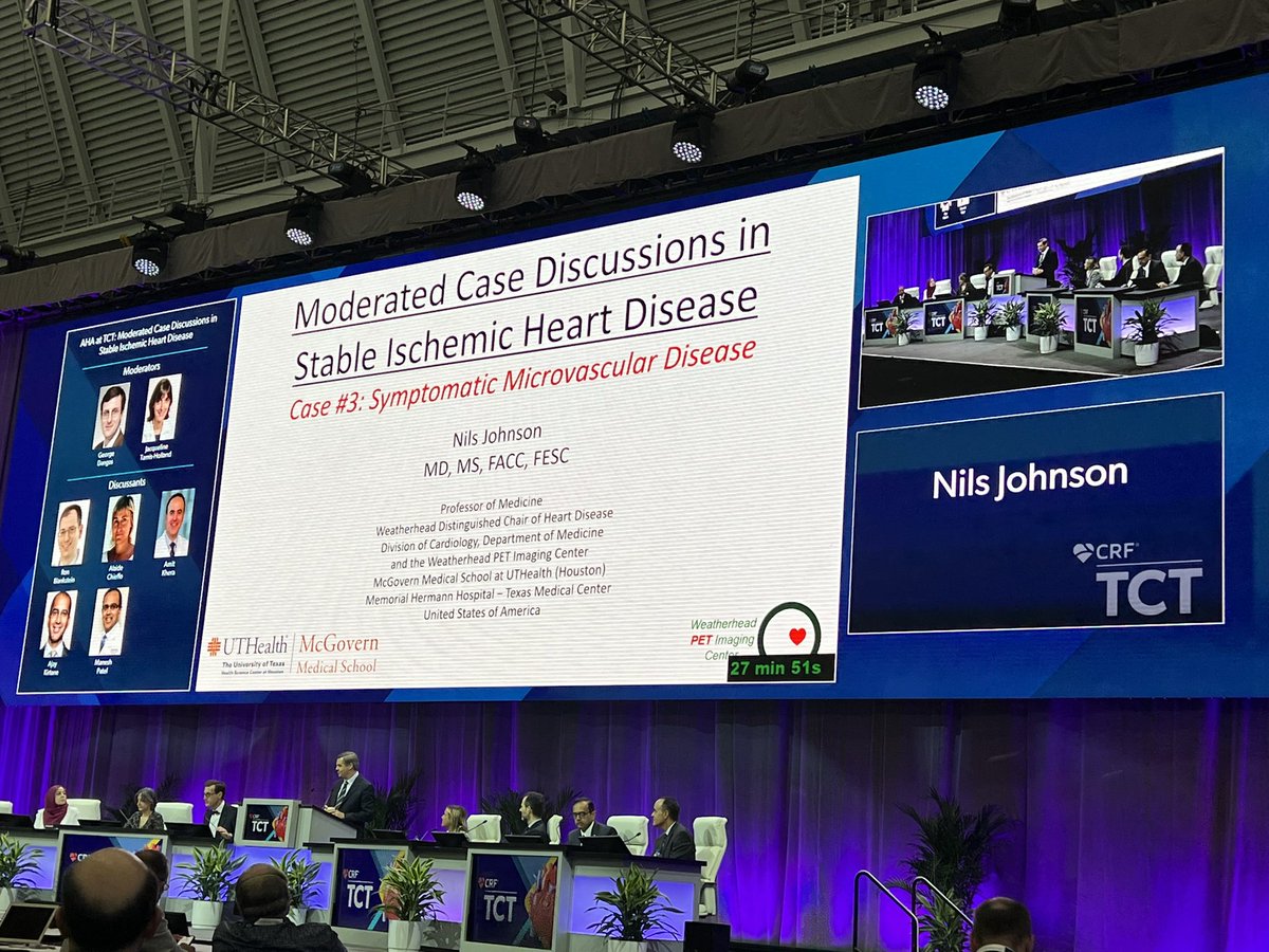 Interventional Cardio & Structural ❤️ @UTHEALTH (@uthheart) on Twitter photo On the podium now at the Coronary Theatre at <a href="/TCTConference/">TCT Conference</a>, Dr. Johnson presents 3 cases of symptomatic Microvascular disease <a href="/memorialhermann/">Memorial Hermann</a> <a href="/UTHealthHouston/">UTHealth Houston</a> @UTHCardiology #cardiotwitter #pci #coronaries On the podium now at the Coronary Theatre at <a href="/TCTConference/">TCT Conference</a>, Dr. Johnson presents 3 cases of symptomatic Microvascular disease <a href="/memorialhermann/">Memorial Hermann</a> <a href="/UTHealthHouston/">UTHealth Houston</a> @UTHCardiology #cardiotwitter #pci #coronaries