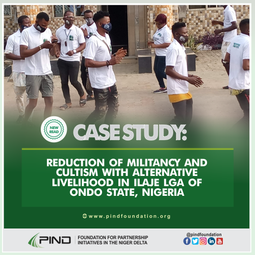 PINDFoundation's tweet photo. Read the PIND peacebuilding case study on how our peace actors have contributed to the reduction of cultism in Ondo State, Nigeria.

https://t.co/rtWgw69E1s

#pindfoundation #peacebuilding https://t.co/h53jXr3yLW