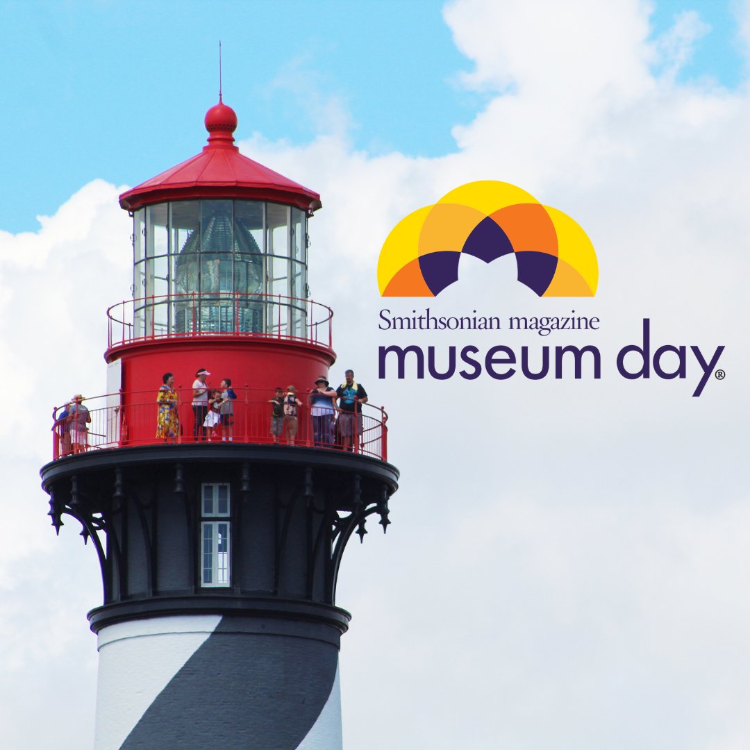 firstlighthouse's tweet photo. It's #MuseumDay! Celebrate with us at the St. Augustine Lighthouse & Maritime Museum!
Get your tickets at https://t.co/jIhxo62roK.
#SupportSaturday #LoveYourLighthouse #StAugustineLighthouse #StaLighthouse #NationsOldestPort #StAugustine #Museum #Lighthouse #Lighthouses https://t.co/PUSCJGOwCT