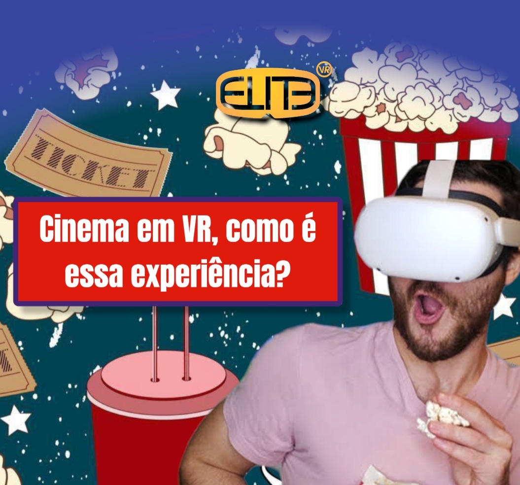 EliteVRBR's tweet photo. Cinema é bom demais! 
Agora, imagina em VR?
Quem já teve essa experiência em assistir um filme em Realidade Virtual sabe o tamanho dessa imersão!! É simplesmente M-A-R-A-V-I-L-H-O-S-O !!
Nem precisa pegar fila, se preocupar com ingresso, comprar pipoca, pagar estacionamento. https://t.co/TRVNLbRtku