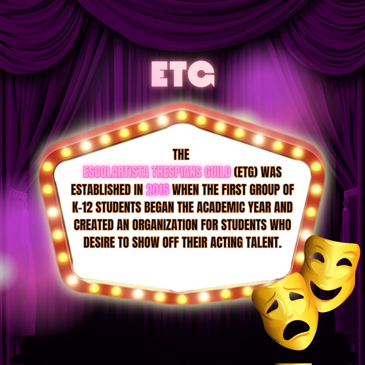 JDG_MNL's tweet photo. - that brought it to this day in its full bloom and glory. 🌸

This series of photos shows the vibrant past and undertakings of the Junior Dramatic Guild since its establishment in 2016. 🎭 https://t.co/rYbD54PMh7