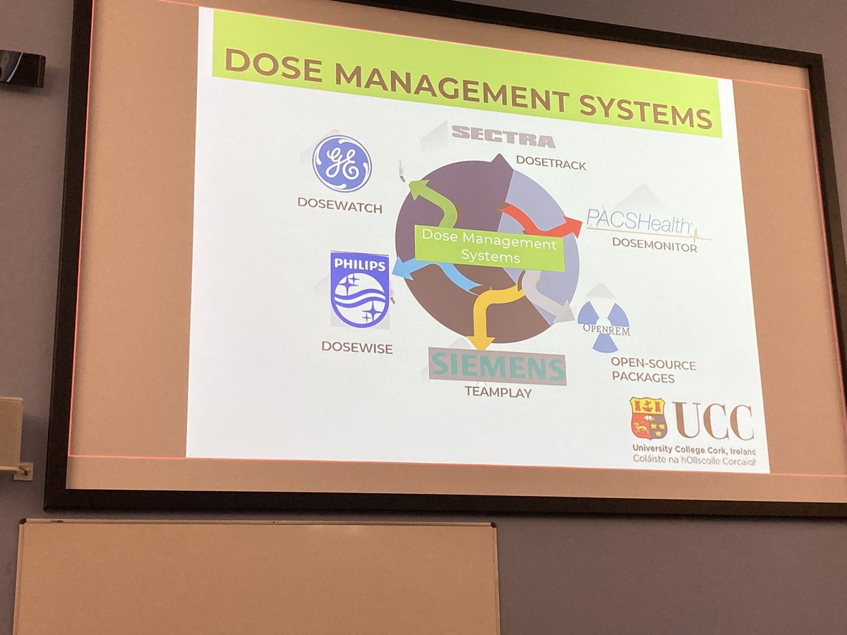 markmcentee's tweet photo. CT dose monitoring software bring discussed not @NiamhMoore40 #UCCCT now clinical trials with CBCT by @MYradres https://t.co/4G7Y7lnlyV