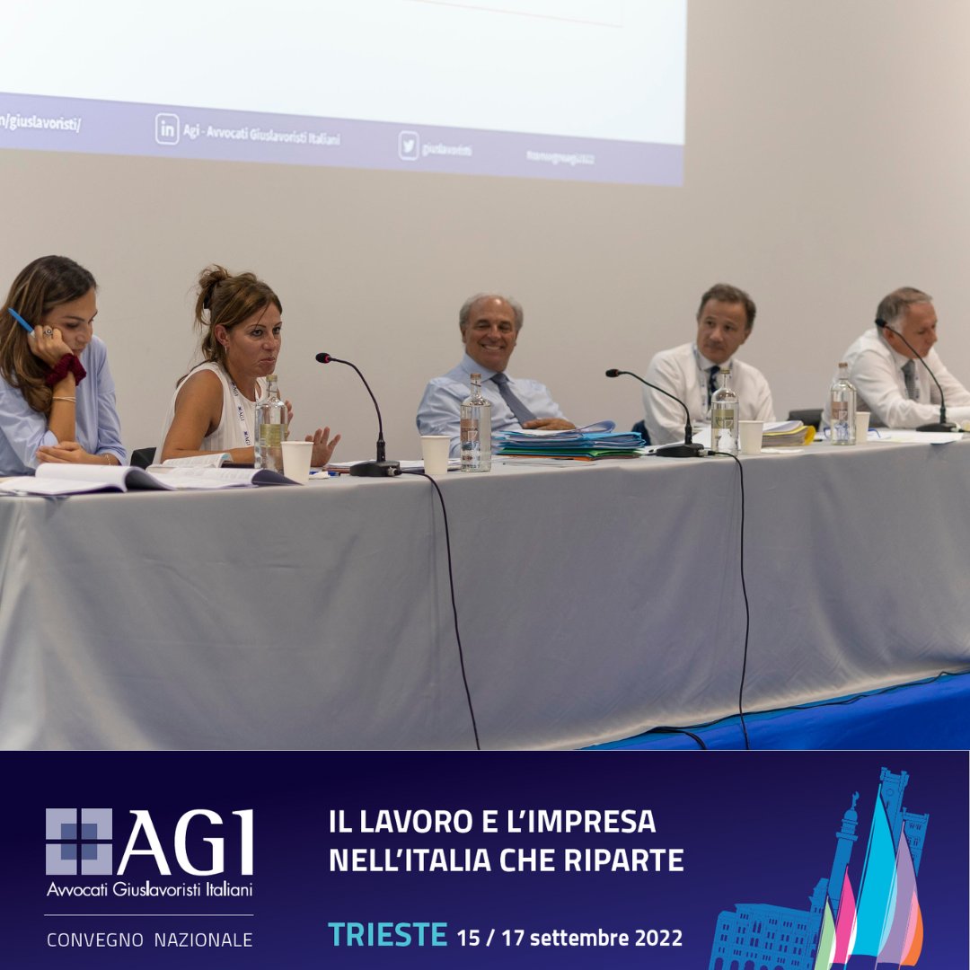 Si sono svolti ieri pomeriggio i workshop del #ConvegnoAGI2022 di Trieste: cinque gruppi di dibattito e confronto sui temi del lavoro nella loro complessità.

Leggi quanto è emerso 👉 bit.ly/workshop-conve…
Segui la pagina LinkedIn di AGI 👉 bit.ly/pagina-agi-lin…