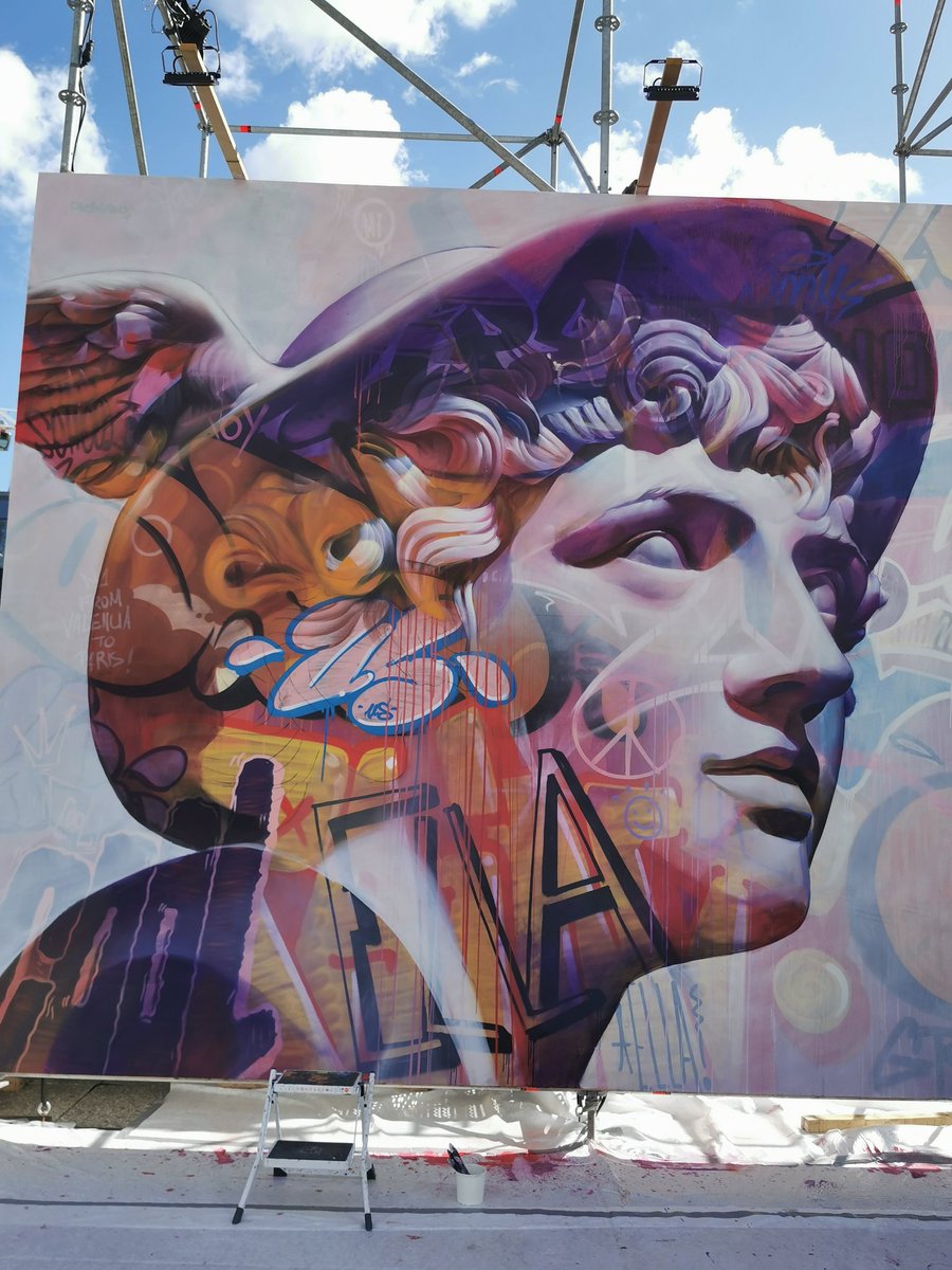 Little_Daf's tweet photo. Festival #UrbanWeek à @ParisLaDefense, organisé par @Quai_36, #Agrume, #Pichiavo #DavidBruce, #Prefid. #StreetArt https://t.co/VWoLMASlb7