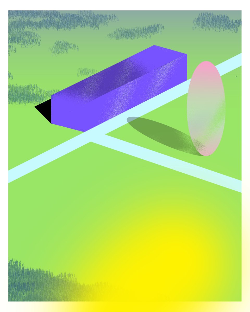 Fields series #2 🟩🟨 

#illustration #abstract #artwork #artprint