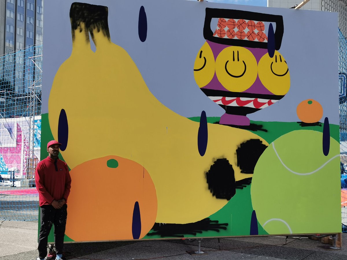 Little_Daf's tweet photo. Festival #UrbanWeek à @ParisLaDefense, organisé par @Quai_36, #Agrume, #Pichiavo #DavidBruce, #Prefid. #StreetArt https://t.co/VWoLMASlb7