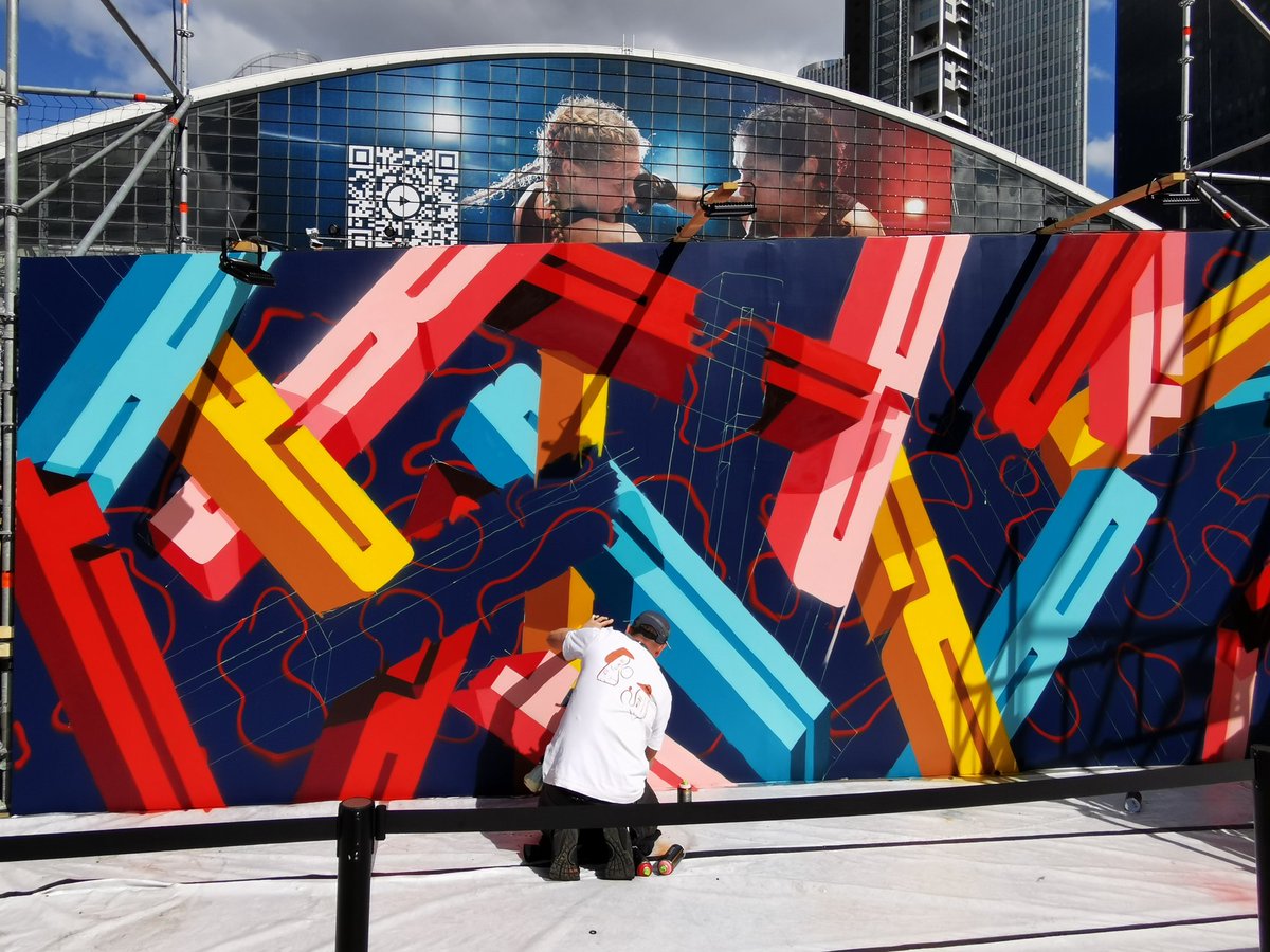 Little_Daf's tweet photo. Festival #UrbanWeek à @ParisLaDefense, organisé par @Quai_36, #Agrume, #Pichiavo #DavidBruce, #Prefid. #StreetArt https://t.co/VWoLMASlb7