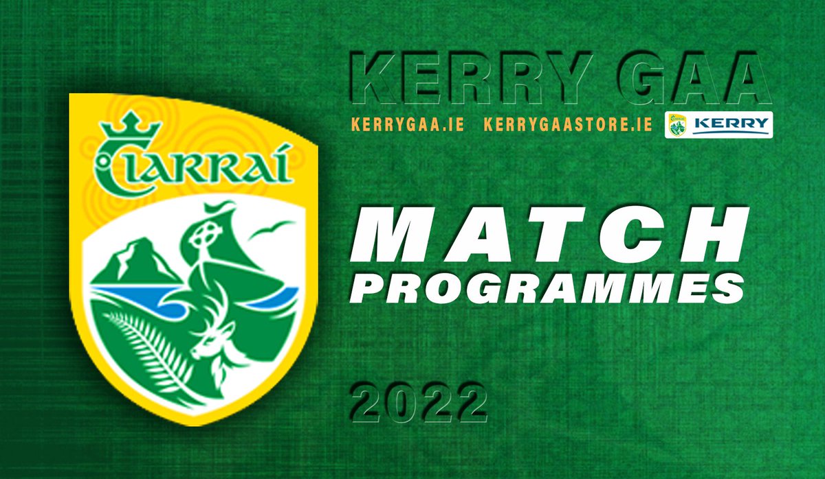 Kerry_Official's tweet photo. The @GarveyGroup Senior Football Championship continues today with three games taking place in Round 2.

Thanks to @BallyseedyGardn, today's match programmes are now available to download.

Best of luck to all teams!💚💛

Download here:
https://t.co/18y0LANwQ0 https://t.co/CXVxraSFQN