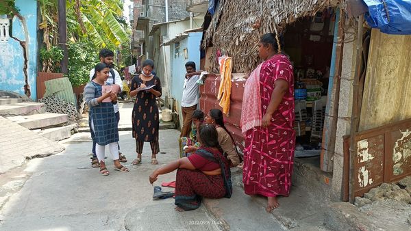 On 15.09.2022 three MSW interns from the MAR AUGUSTHINOSE college Ramapuram , Kerela along with the Prime Trust staff made a general survey at Rasu udayar thottam at Colas Nagar,
Puducherry.