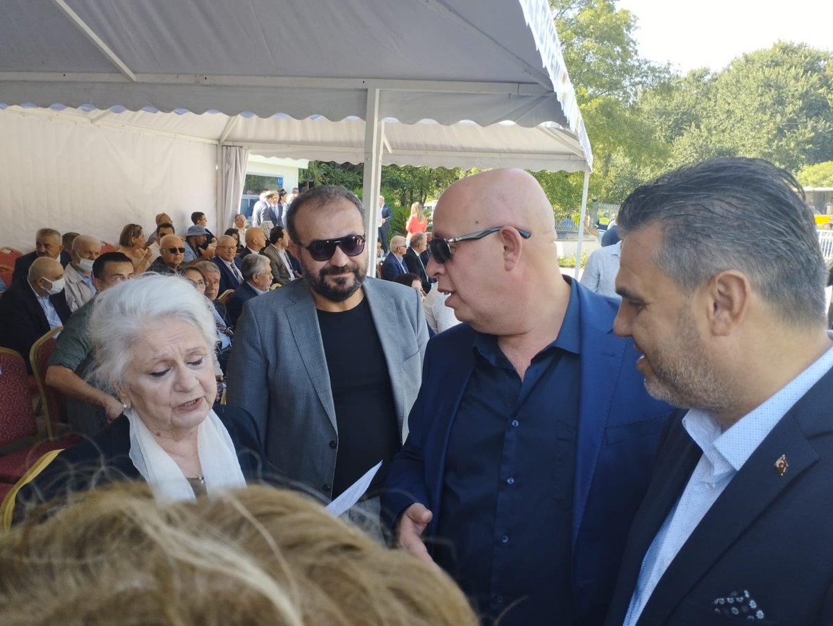 ykilicer's tweet photo. #AdnanMenderes ve Arkadaşlarının #yassiada da yargılanarak katledilmelerini anmak için #içisleribakanı #SüleymanSoylu ile birlikte #anıtmezar da birlikte idik.Törene #AdnanMenderes in Gelini Ümran Menderes Hanımefendiler de katıldılar. @salihkuyan @m_kafadar @demokratlar2023 https://t.co/dKdcJBOOSf