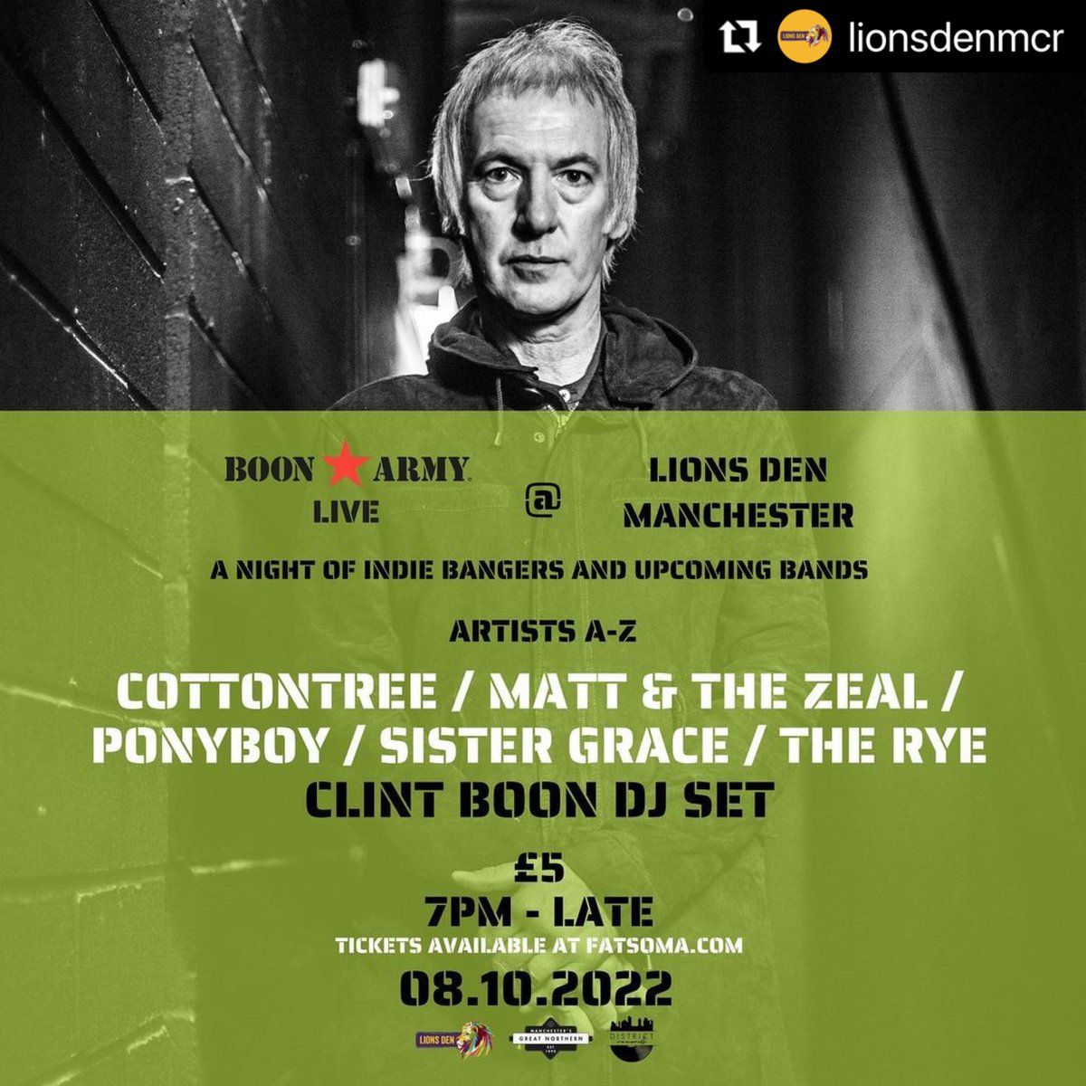 LionsDenMcr's tweet photo. WELCOME TO MANCHESTER!๐ #Freshers2022
We have some #AMAZING Offer's for youโผ๏ธ ๐ป๐ฅ๐ท๐ธ๐น๐ฅค๐ซโ๏ธ
@lionsdenmcr @gnwmanchester @southbyzero @TylerJBolton #FreshersManchester
#students #studentlife #studentdiscounts #manchesterfreshers2022 #deansgatemews https://t.co/v8R55hxhRk