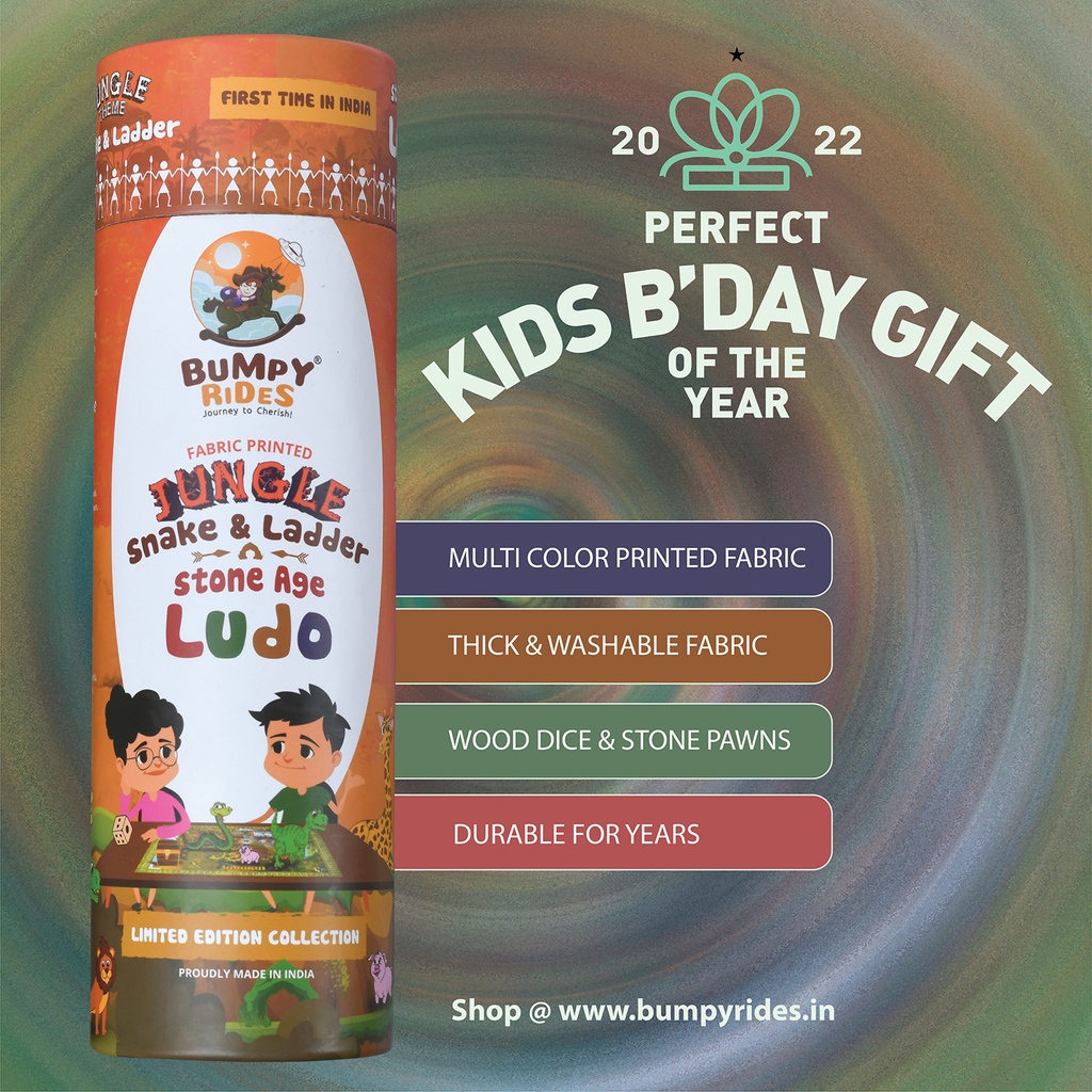 bumpy_rides's tweet image. Spread the excitement by gifting our beautiful and thoughtful "fabric printed Jungle themed Ludo Snake and Ladder" for kids. 
.
,
,
#boardgames #snakeandladder #ludosnakeladder #ludogame #snakeladdergame #ludo #boardgameindia #indiantraditionalgame #indianboardgame #vocalforlocal