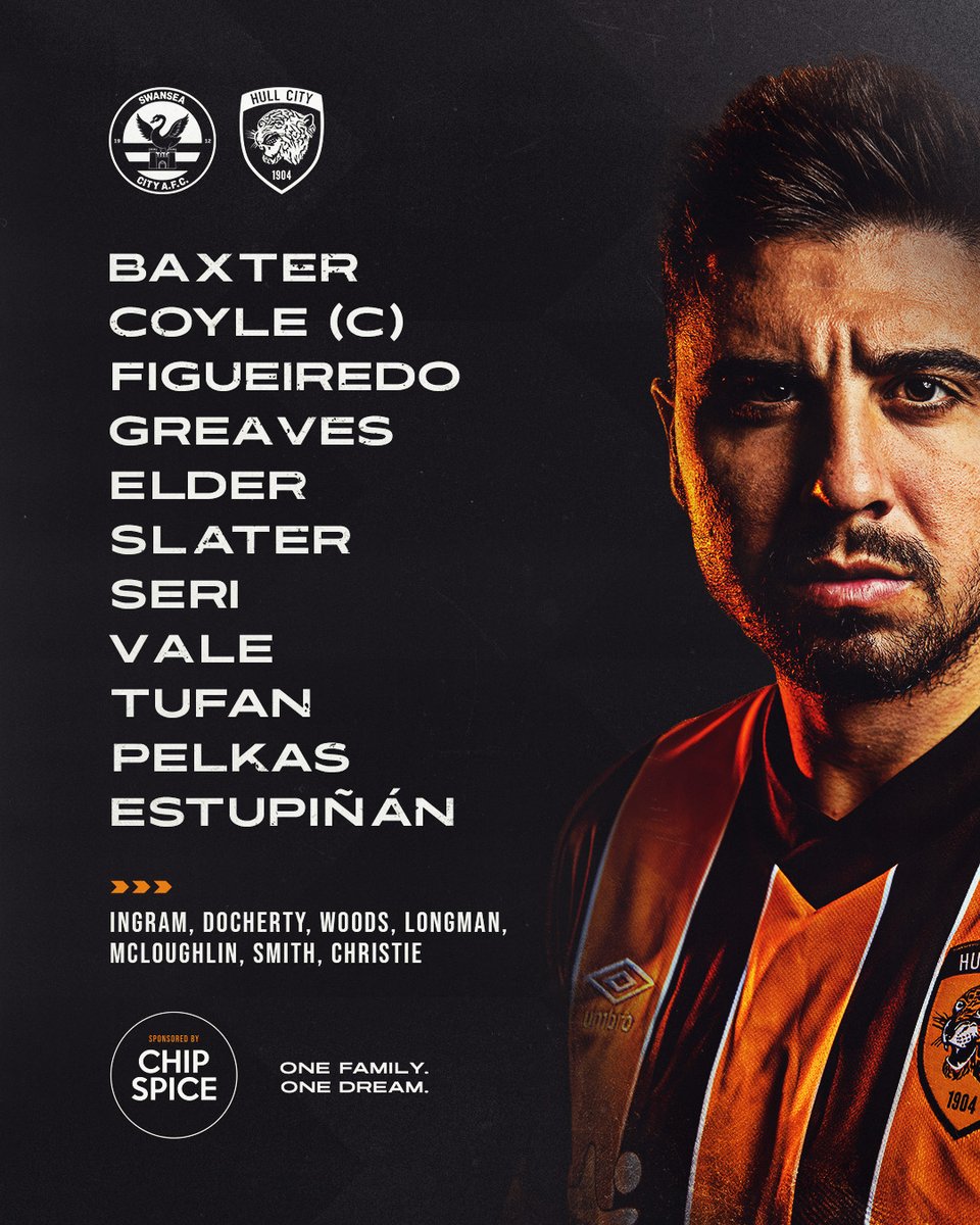 HullCity's tweet photo. Your Tigers team 📋

#hcafc | @chipspice https://t.co/oj03WsaeJW