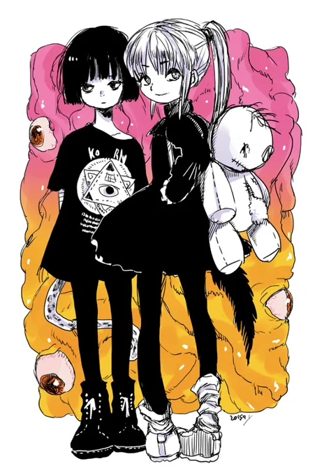 久々にタンブラー見返してたら5,6年前の絵が皆規制されて消されてた…何故 裸の絵はわかるけど 