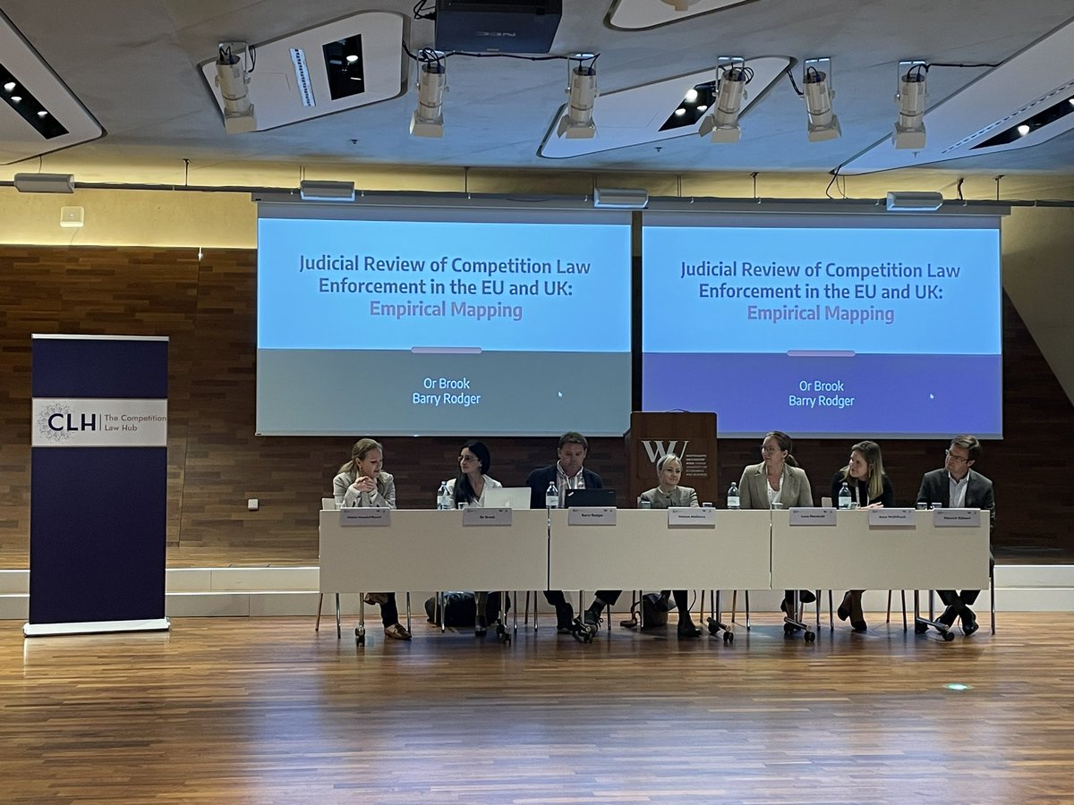VRobCompLaw's tweet photo. Wrapping up the Vienna Competition Law Days: Panel 4 on antitrust enforcement. Chaired by Natalie Harsdorf-Borsch (@BWB_WETTBEWERB). Speakers: @or_brook, @barryjrodger, @lenahornkohl, @HelenaMalikova, Anna Wolf-Posch & Heinrich Kühnert.
#VCLD2022 #CompLawHub https://t.co/sM62NTNu1d