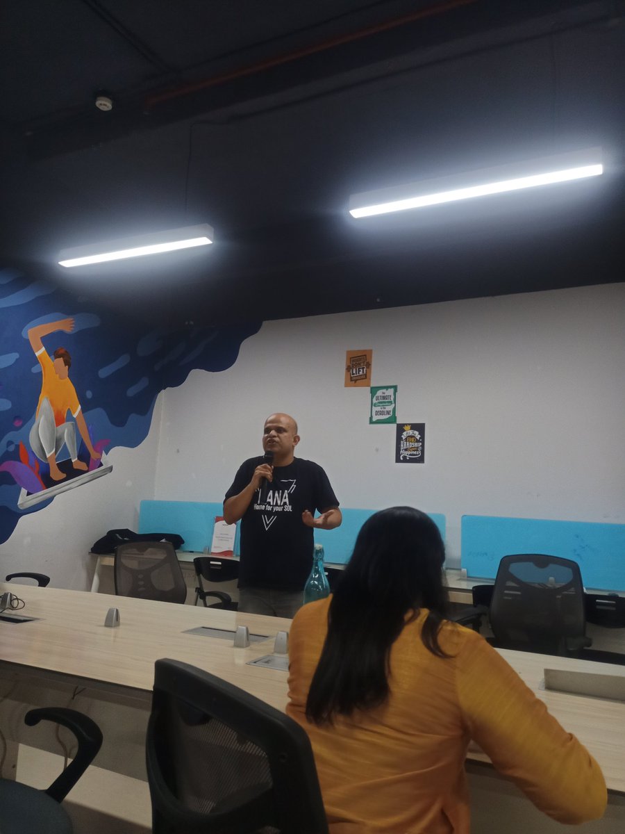 Hello! 

Been long since an web3 event!
<a href="/kanalabs/">kanalabs</a> <a href="/ns_karthik/">Karthik Subramanian</a> <a href="/Web3Chennai/">Web3Chennai</a> <a href="/BoldDao/">BOLD DAO</a> <a href="/HoneycombWeb3/">HoneycombWeb3</a> <a href="/cryptoamma_/">Salmon</a> <a href="/shardeum/">Shardeum</a> <a href="/CryptoMonish/">Monish016</a> <a href="/ChaalPritam/">Chaal Pritam</a> <a href="/TheDopeDao/">The Dope DAO</a> <a href="/RJSyedLive/">Tamizhan.eth | RJ Syed</a> <a href="/beingNiYo/">NiYo</a> 

#Web3 #web3community