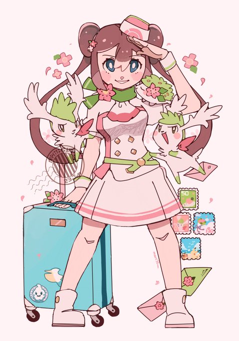 「rosa (pokemon) 1girl」Fan Art(Latest)