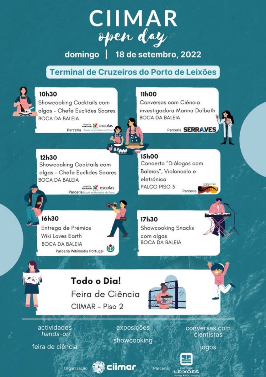 deepbaseline's tweet photo. Tomorrow we will be at #CIIMARopenday2022 in Matosinhos! Come meet our researchers and find out how we study #deepsea species and habitats, from exploration w/ #ROVs, to #taxonomy and #eDNA. We have activities for all ages! 😊
#OceanConservationFUND
Info: https://t.co/8jefJPlija https://t.co/EsVrpVVpVa