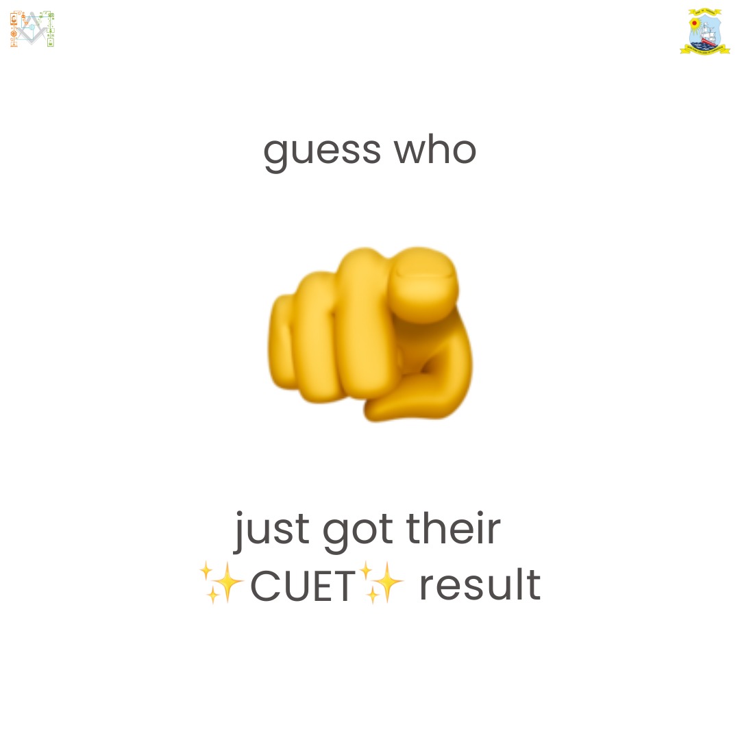 marksocsrcc's tweet photo. Guess who can't wait to see Juniors in campus
(Us)

#cucet #cuet #srcc #du #delhiuniversity #result #admission #society https://t.co/jvO8kYgJOT