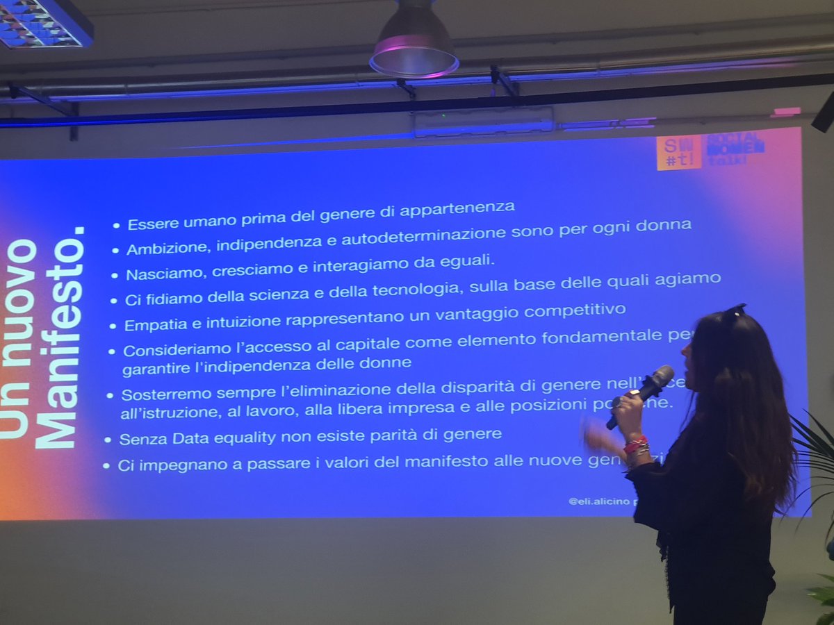 Il manifesto del Rebranding Women Concept #elisabettaalicino #brandgenesi #SWT22