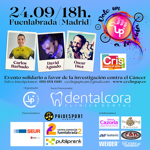 ciclo_indoor's tweet photo. Si queréis disfrutar de una tarde solidaria de #cicloindoor en #Fuenlabrada, nos vemos el 24 de Septiembre en DUUPALV contra el cáncer 💪🚴‍♂️
Más info en @davidaguadop https://t.co/vzqQWh8Au3