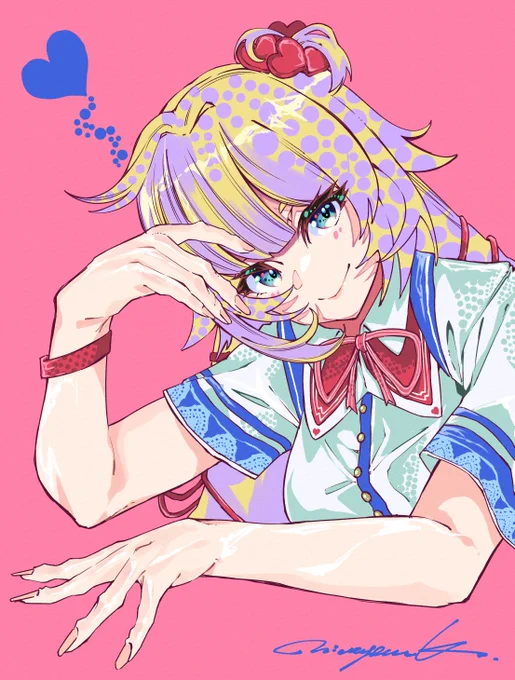 #ホロライブ五十音順に描いたらロボ子さんの時には画力上がってる説1日目 赤井はあと#はあとart 