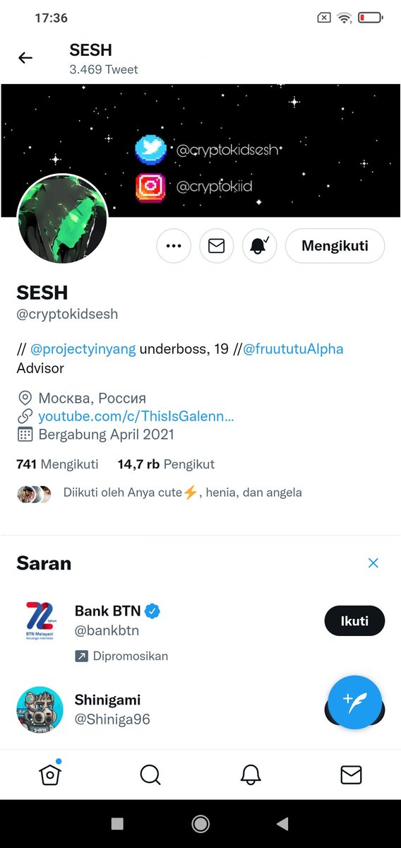 Luckyriegoaceh's tweet photo. @cryptokidsesh @GiveAwayHost Yes https://t.co/ii3PeENemP